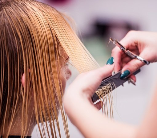 The magic of scissors and hair: