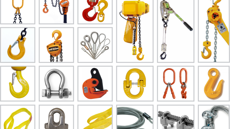 Essential lifting equipment for safe and efficient construction sites